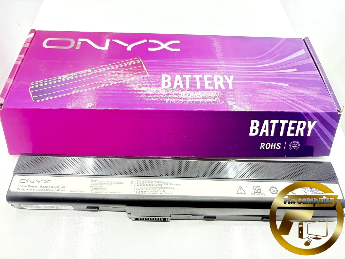 باتری ایسوس Battery Asus A31-K52 A31-B53 A32-K52 A41-K52 A42-K52 K52 K42 A52F A52J K52F X52N X52J X52F K52D K52J X5IJ K52 K52D K52DE K52DE-EX064V K52F-B1 K52F-BBR5 K52F-BBR9 K52f-c1 K52F-C2B K52FK52F-A1 K52f-SX051V K52N-EX035V K52Xi