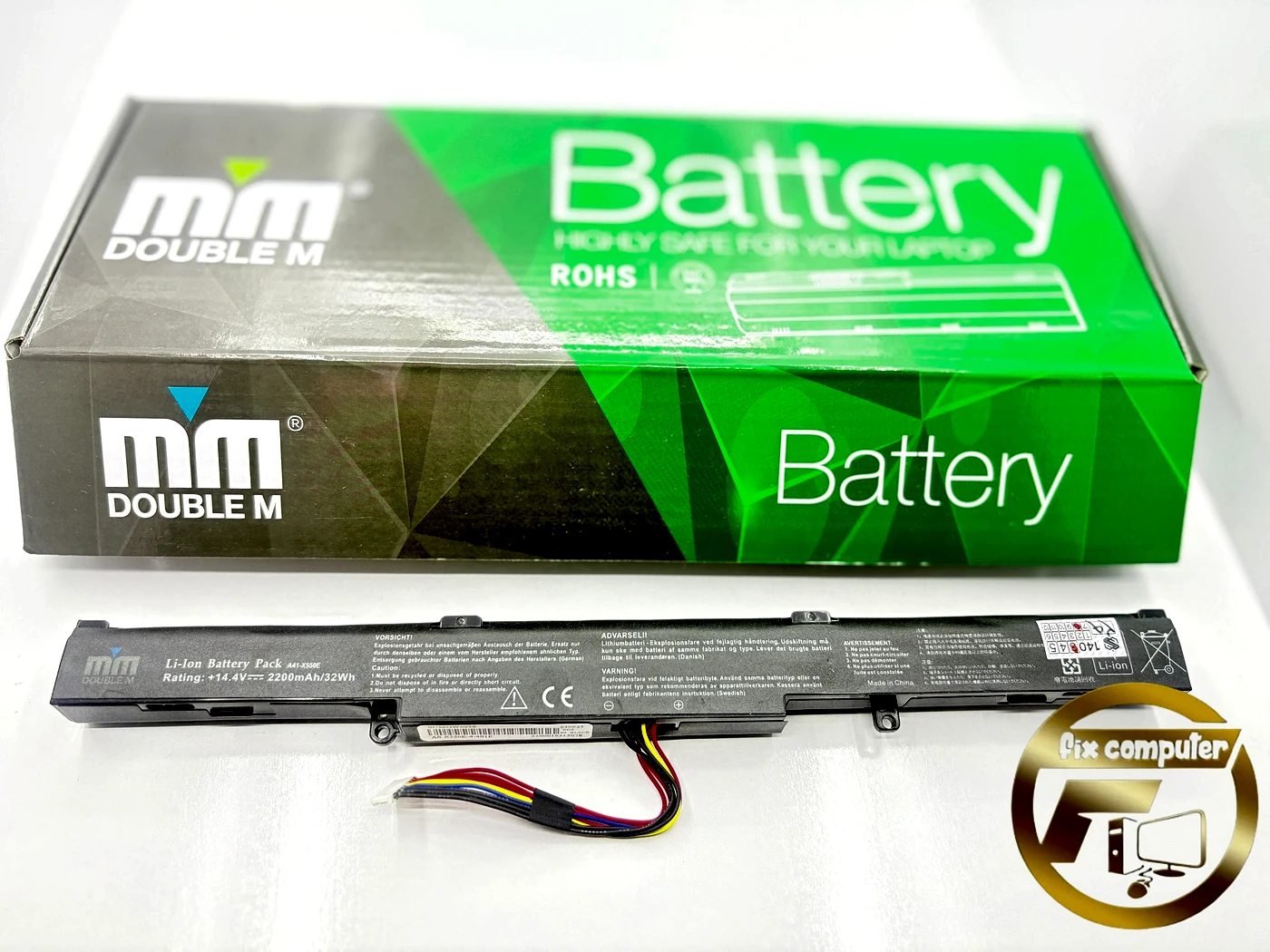 باتری ایسوس Battery Asus A41-X550E X450 X450e X450j X450jf A450j A450jf A450e X550e X550z X550za X751m X750j X750ja F751la F751ma F751mj